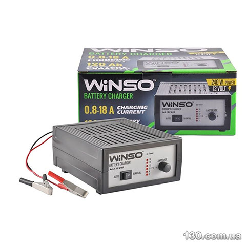 Зарядное устройство Winso 139200 12 В, 18 А для автомобильного аккумулятора