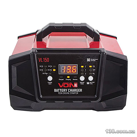 VOIN VL-150 — интеллектуальное зарядное устройство 6 / 12 В, 15 А